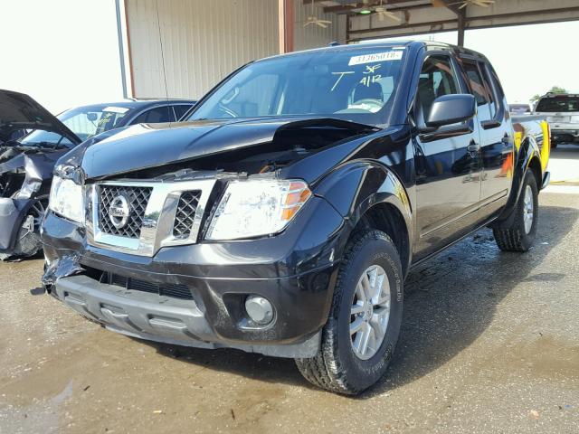 1N6AD0ERXGN727883 - 2016 NISSAN FRONTIER S BLACK photo 2