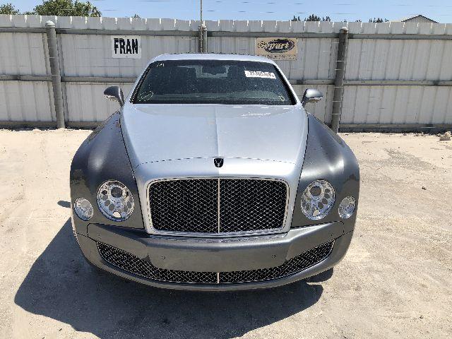 SCBBB7ZH7EC018783 - 2014 BENTLEY MULSANNE GRAY photo 2