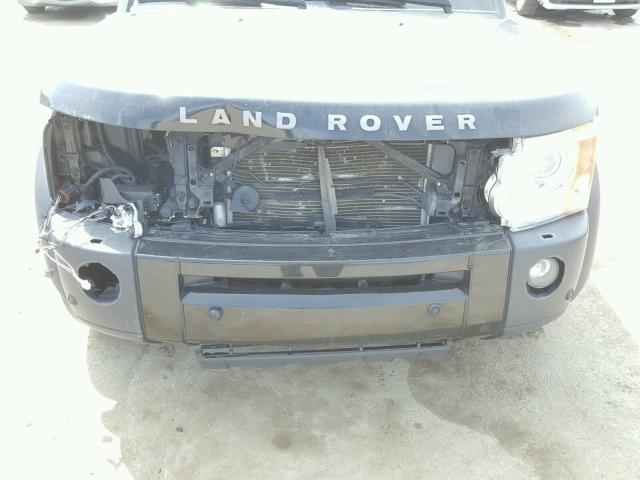 SALAG25438A475583 - 2008 LAND ROVER LR3 HSE BLACK photo 9