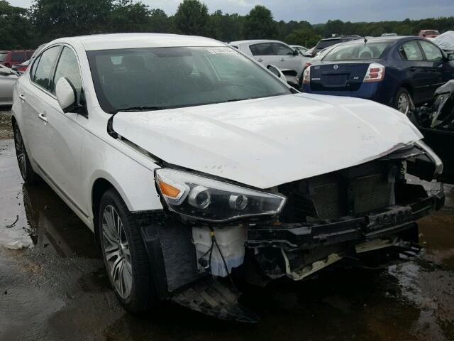 KNALN4D70E5144314 - 2014 KIA CADENZA PR WHITE photo 1