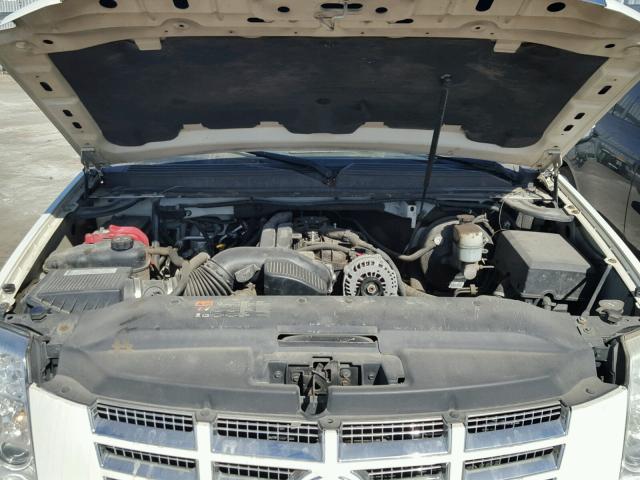 1GYFK63847R384874 - 2007 CADILLAC ESCALADE L WHITE photo 7