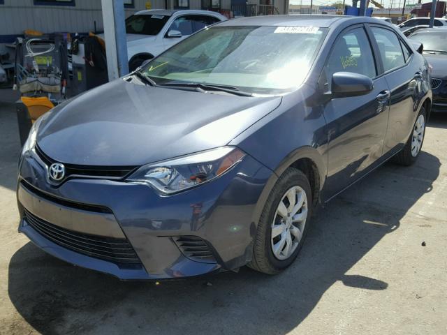 5YFBURHE0GP541678 - 2016 TOYOTA COROLLA L GRAY photo 2