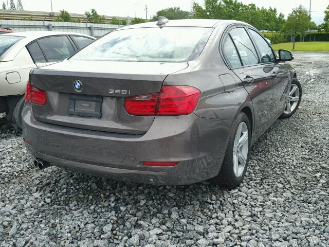 WBA3A5C51FP604409 - 2015 BMW 328 I BROWN photo 4