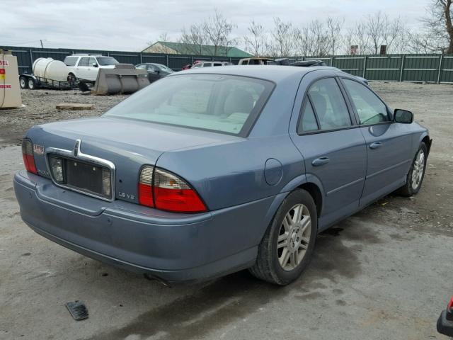 1LNHM87A74Y658650 - 2004 LINCOLN LS BLUE photo 4