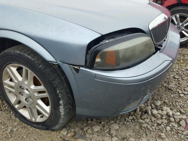 1LNHM87A74Y658650 - 2004 LINCOLN LS BLUE photo 9