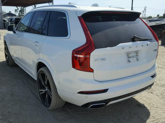 YV4BC0PM1H1181119 - 2017 VOLVO XC90 T8 WHITE photo 3