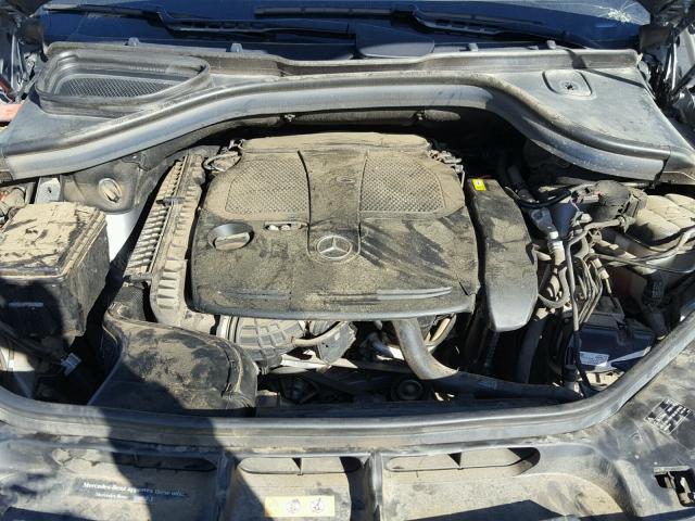 4JGDA5JB5EA425545 - 2014 MERCEDES-BENZ ML 350 SILVER photo 7