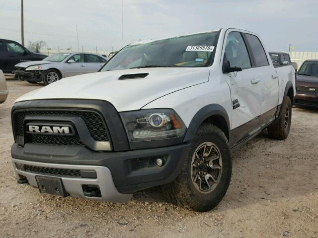 1C6RR7YG4GS133907 - 2016 RAM 1500 REBEL თეთრი ფოტო 2