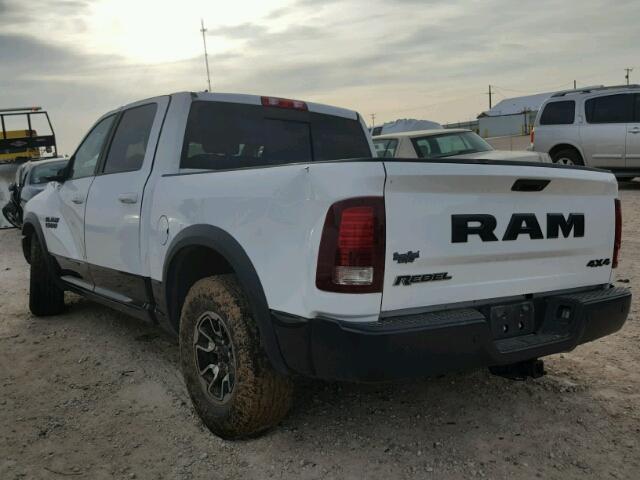 1C6RR7YG4GS133907 - 2016 RAM 1500 REBEL WHITE photo 3