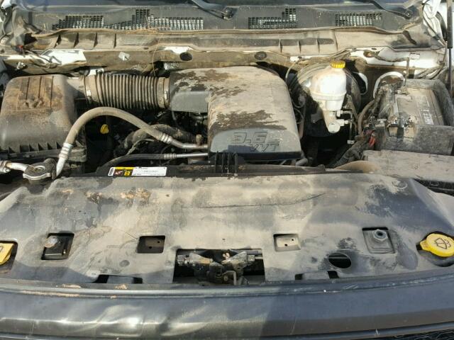 1C6RR7YG4GS133907 - 2016 RAM 1500 REBEL თეთრი ფოტო 7