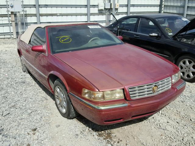 1G6EL12YXYU150971 - 2000 CADILLAC ELDORADO E RED photo 1