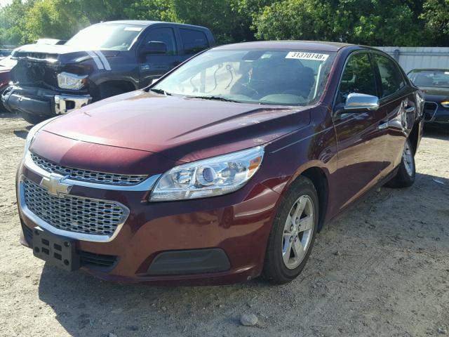 1G11C5SA8GF121941 - 2016 CHEVROLET MALIBU LIM 勃艮第红 照片 2