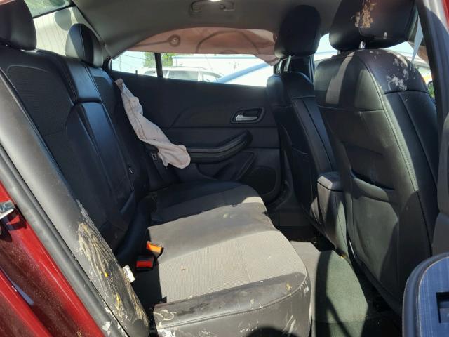 1G11C5SA8GF121941 - 2016 CHEVROLET MALIBU LIM 勃艮第红 照片 6