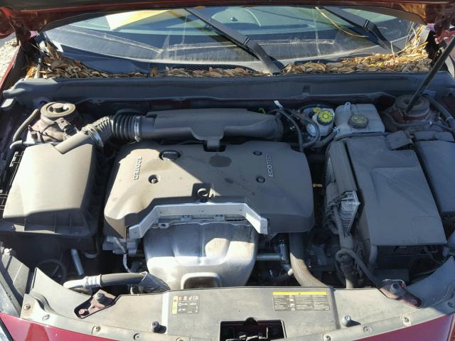 1G11C5SA8GF121941 - 2016 CHEVROLET MALIBU LIM 勃艮第红 照片 7