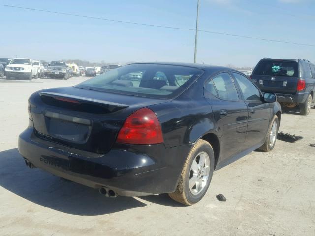 2G2WS522551155787 - 2005 PONTIAC GRAND PRIX შავი ფოტო 4