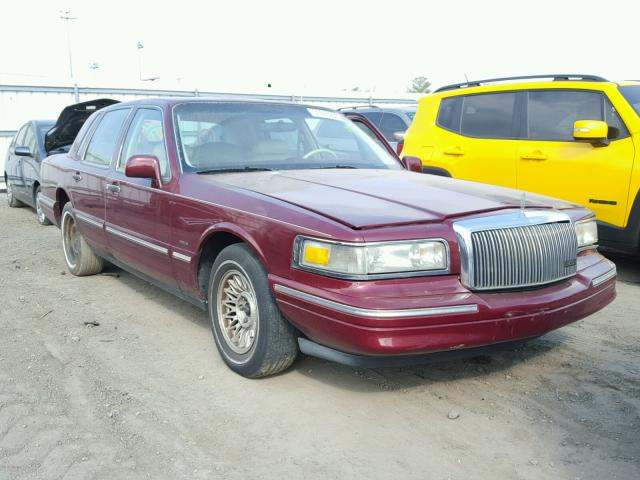 1LNLM81W1TY650900 - 1996 LINCOLN TOWN CAR E MAROON photo 1