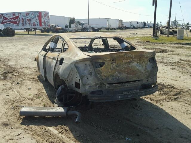 3FA6P0HR7DR185975 - 2013 FORD FUSION SE BURN photo 3