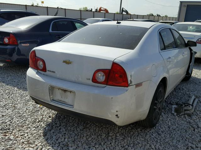 1G1ZG57B494155205 - 2009 CHEVROLET MALIBU LS 白色 照片 4