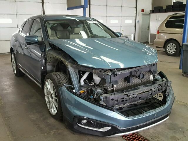 5J6TF2H59FL003021 - 2015 HONDA CROSSTOUR BLUE photo 1