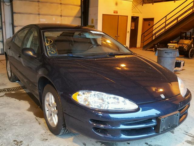 2B3HD46R23H535384 - 2003 DODGE INTREPID S BLUE photo 1