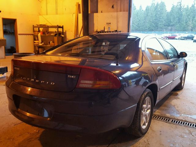 2B3HD46R23H535384 - 2003 DODGE INTREPID S Mavi foto 4