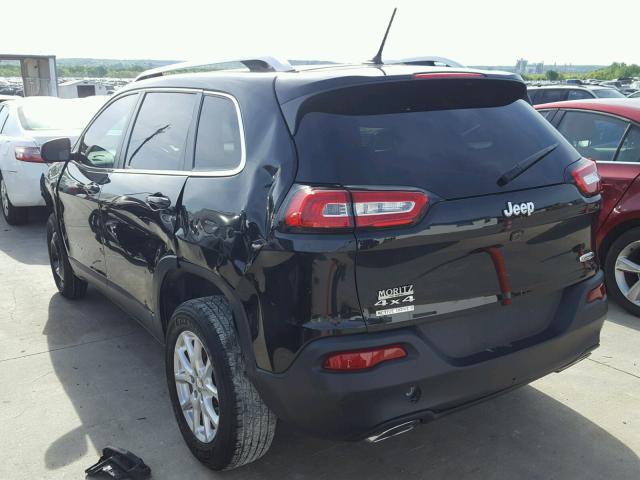 1C4PJMCSXFW758899 - 2015 JEEP CHEROKEE L BLACK photo 3