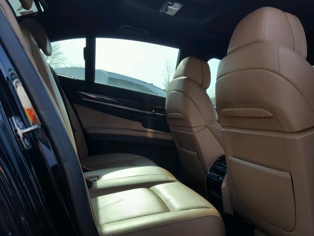 WBAKA8C51ACY35565 - 2010 BMW 750 I BLACK photo 6