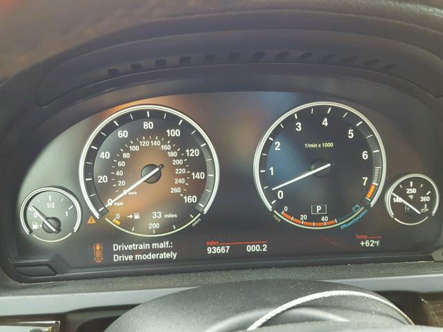 WBAKA8C51ACY35565 - 2010 BMW 750 I BLACK photo 8