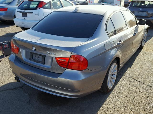 WBAPH5C58BA447343 - 2011 BMW 328 I SULE GRAY photo 4