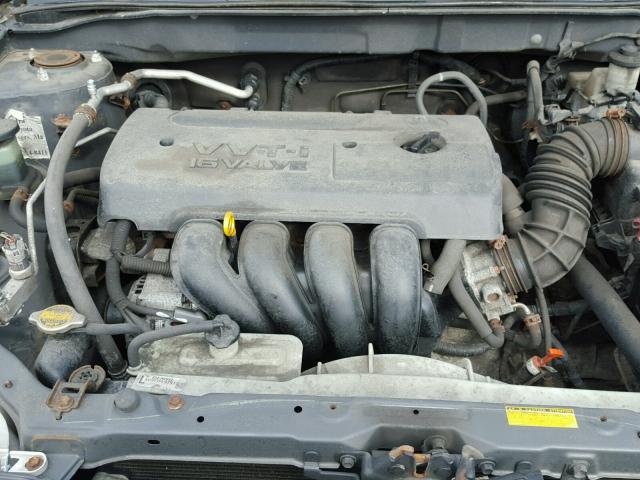 2T1BR32E38C891122 - 2008 TOYOTA COROLLA CE GRAY photo 7