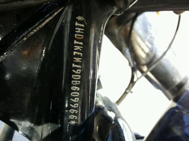 1HD1KEM19DB609966 - 2013 HARLEY-DAVIDSON FLHTK ELEC 蓝色 照片 10