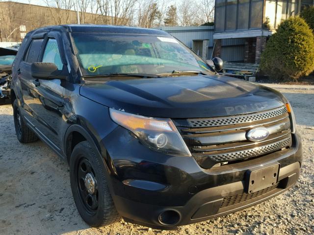 1FM5K8AR1EGA09330 - 2014 FORD EXPLORER P BLACK photo 1