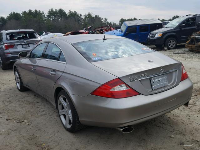 WDDDJ75XX6A023291 - 2006 MERCEDES-BENZ CLS 500C BEIGE photo 3