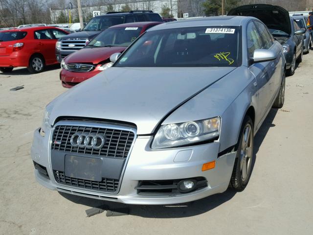 WAUDH74F88N025158 - 2008 AUDI A6 3.2 QUA SILVER photo 2