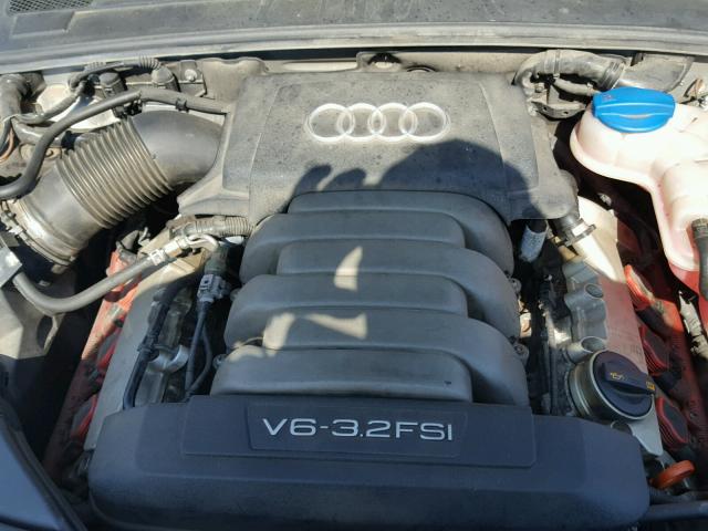 WAUDH74F88N025158 - 2008 AUDI A6 3.2 QUA SILVER photo 7