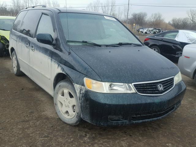 2HKRL18661H553320 - 2001 HONDA ODYSSEY EX GREEN photo 1