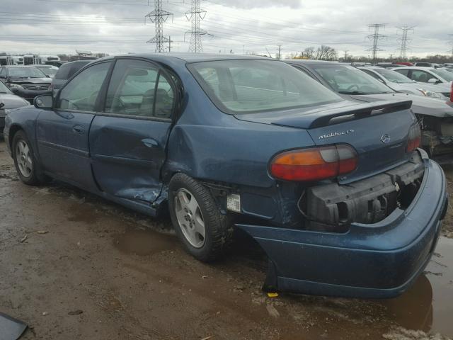 1G1NE52J42M555354 - 2002 CHEVROLET MALIBU LS 绿色 照片 3