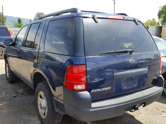 1FMZU62K25UB04191 - 2005 FORD EXPLORER X BLUE photo 3