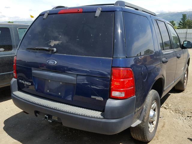 1FMZU62K25UB04191 - 2005 FORD EXPLORER X BLUE photo 4