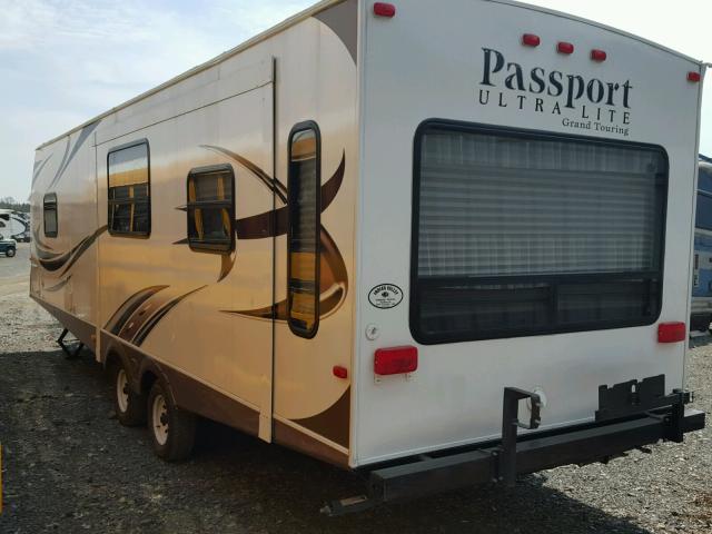 4YDT28927ET410016 - 2014 KEYSTONE PASSPORT 白色 照片 3