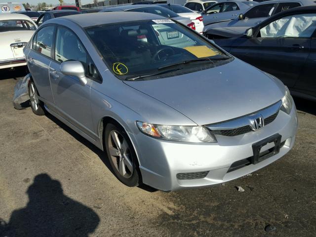 19XFA1F66BE015251 - 2011 HONDA CIVIC LX-S SILVER photo 1