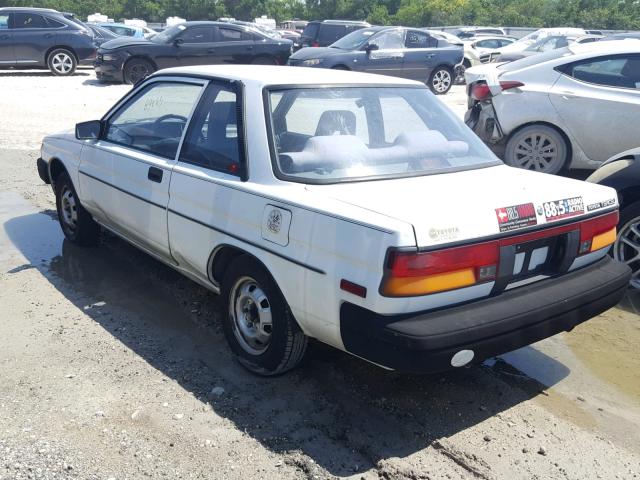 JT2EL31F3L0537489 - 1990 TOYOTA TERCEL WHITE photo 3