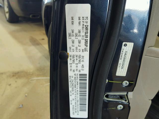 1C4NJCBA8ED594394 - 2014 JEEP COMPASS SP BLUE photo 10