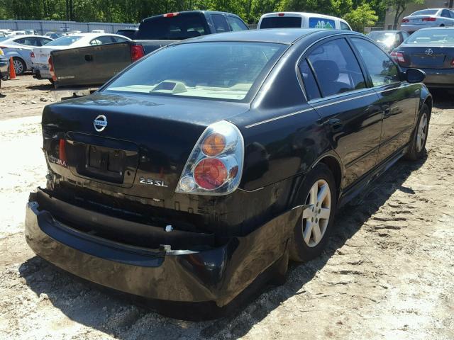 1N4AL11D54C120941 - 2004 NISSAN ALTIMA BAS BLACK photo 4