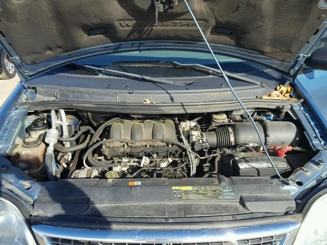 2FMDA53411BB41925 - 2001 FORD WINDSTAR S BLUE photo 7