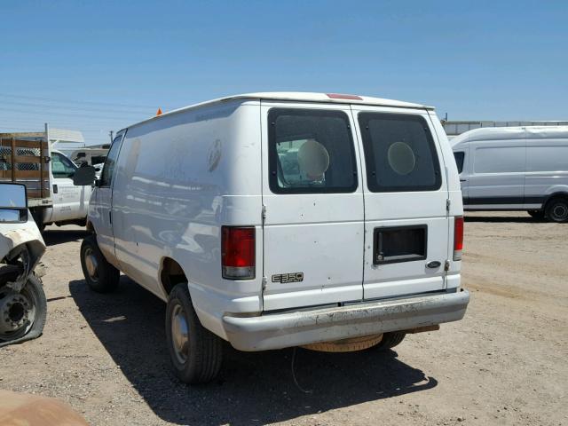 1FTSE34L3YHA41395 - 2000 FORD ECONOLINE WHITE photo 3