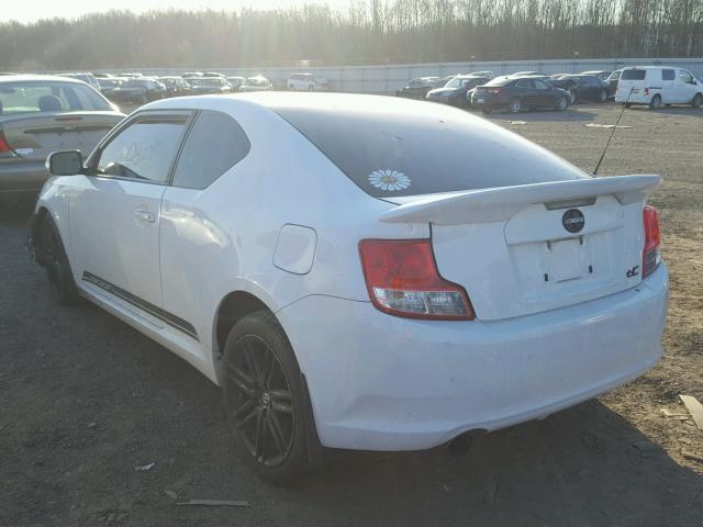 JTKJF5C76C3023268 - 2012 TOYOTA SCION TC 白色 照片 3