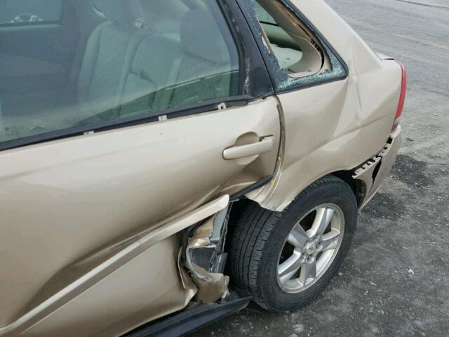 1G1ZT62825F203506 - 2005 CHEVROLET MALIBU MAX 金色 照片 10