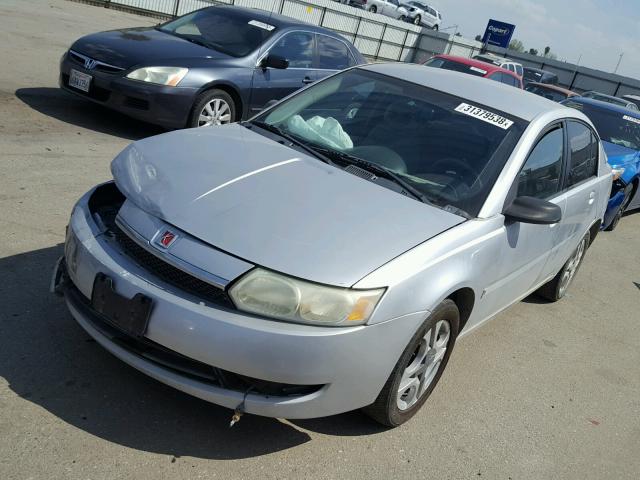 1G8AL52FX4Z141602 - 2004 SATURN ION LEVEL SILVER photo 2