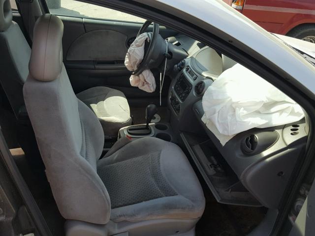 1G8AL52FX4Z141602 - 2004 SATURN ION LEVEL SILVER photo 5